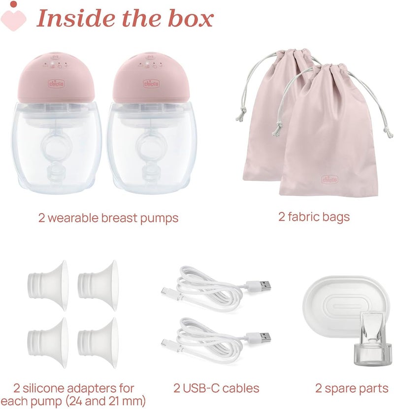 Chicco Double Wearable Electric Breast Pump - Image 4
